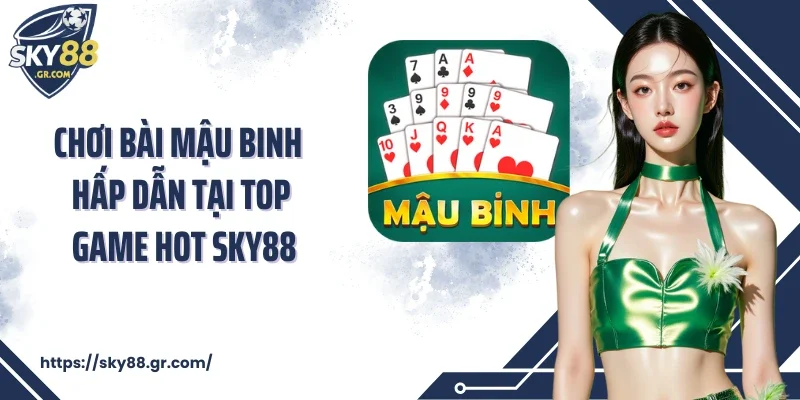 Chơi bài Mậu Binh hấp dẫn tại top game hot Sky88