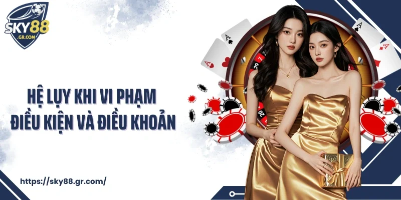 Hệ lụy khi vi phạm điều kiện và điều khoản