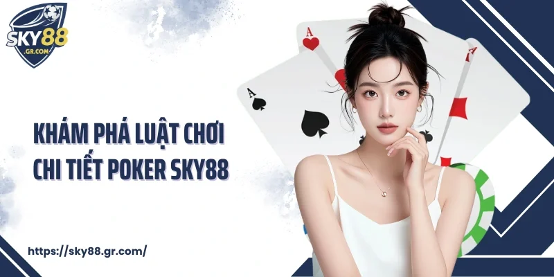 Khám phá luật chơi chi tiết Poker Sky88
