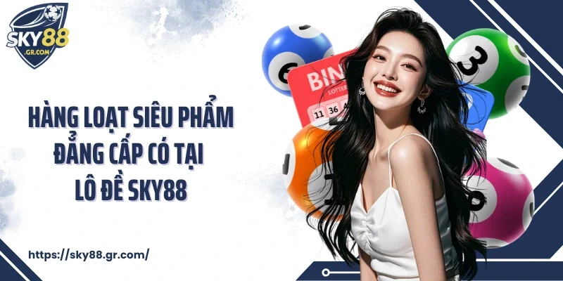 Hàng loạt siêu phẩm đẳng cấp có tại lô đề Sky88